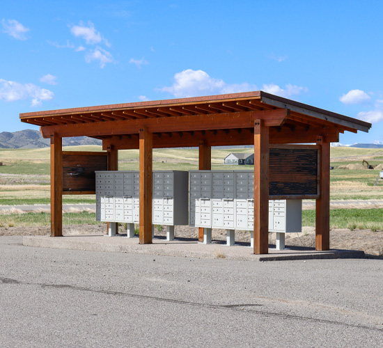 Community Mailboxes Village At Elk Ridge Three Forks Montana